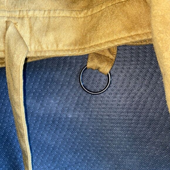 Fornia Women’s Beige Suede Fringe Jacket 2XL - Picture 10 of 11